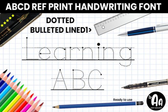 Abcd Ref Dotted Bulleted Lined1: A Creative Learning Tool