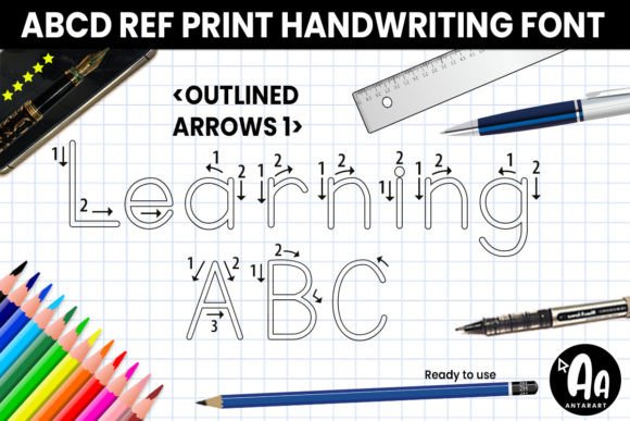 Abcd Ref Outlined Arrows1: A Creative Teaching Tool