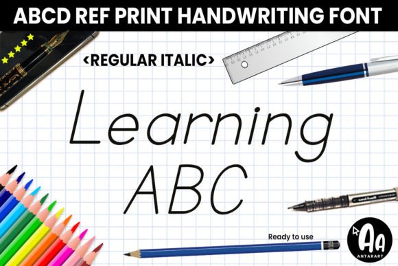 Abcd Ref Regular Italic: A Practical Display Font