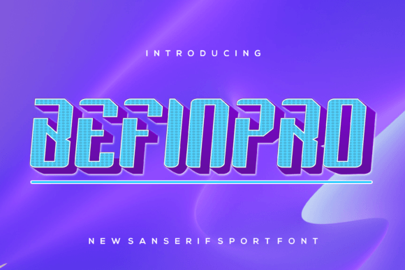 Befinpro: A Modern Font for Creative Excellence