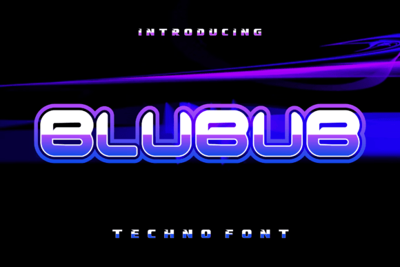 Blubub: A Modern Display Font for Elegant and Classy Design
