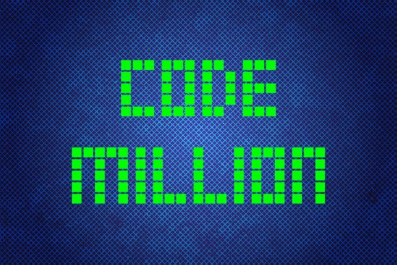 Code Million: A Futuristic Font for Modern Design