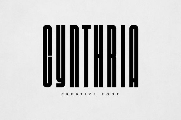 Cynthria: Elegant and Versatile Display Font