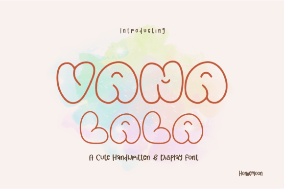 Discover the Charm of Vanalala: A Fun and Creative Display Font