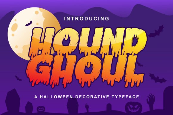 Discover the Dramatic Power of Hound Ghoul Font