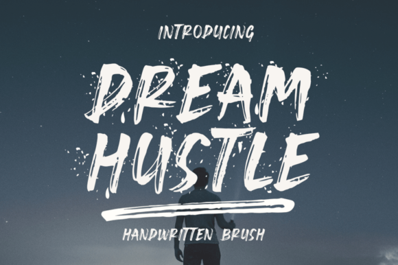 Dream Hustle: A Creative Display Font for Bold Design Visionaries