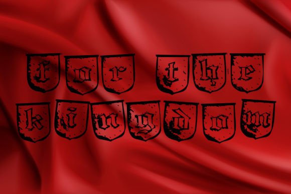 For the Kingdom: A Medieval Font for Creative Projects