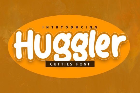 Huggler: A Playful Font for Youthful and Joyful Designs