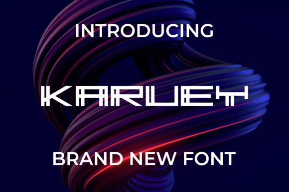 Karuey: A Bold Font for Confident Design
