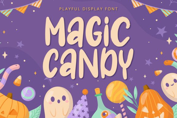 Magic Candy: A Playful Font for Creative Projects