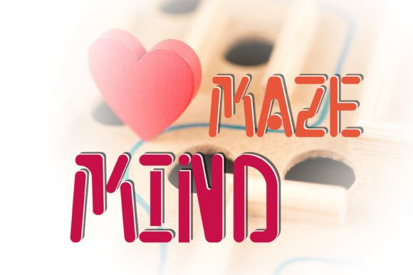Maze Mind: A Whimsical Font for Creative Workflows
