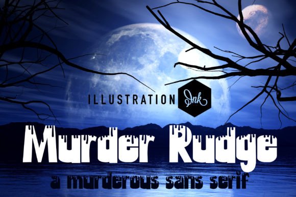 Murder Rudge: A Bold Font for Creative Expression