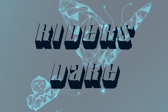 Riders Dare: A Bold Typeface for Strong Visuals