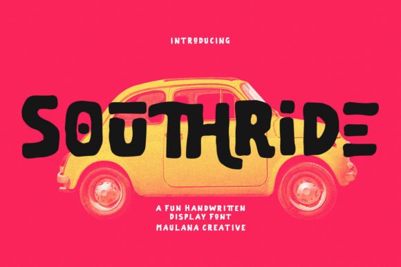 Southride: A Playful Font for Creative Projects