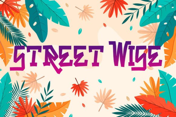 Street Wise: A Vibrant Font for Modern Creative Expression