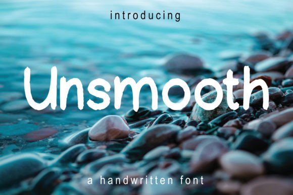 Unsmooth: A Playful and Imperfect Display Font for Creative Designs