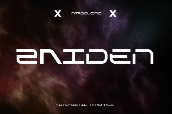 Zaiden: A Futuristic Font for Modern Design